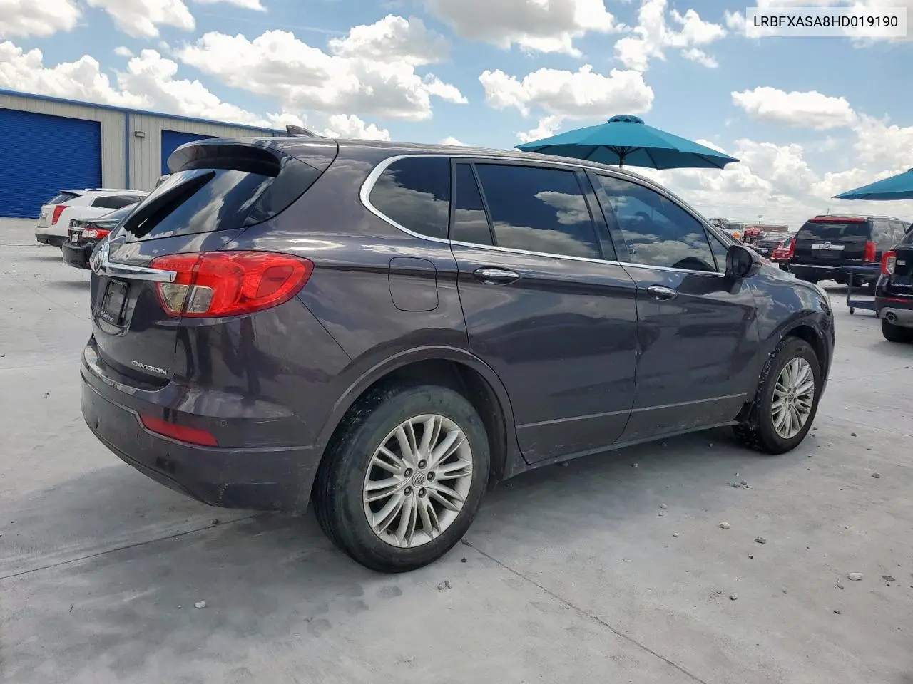 2017 Buick Envision Preferred VIN: LRBFXASA8HD019190 Lot: 62942275