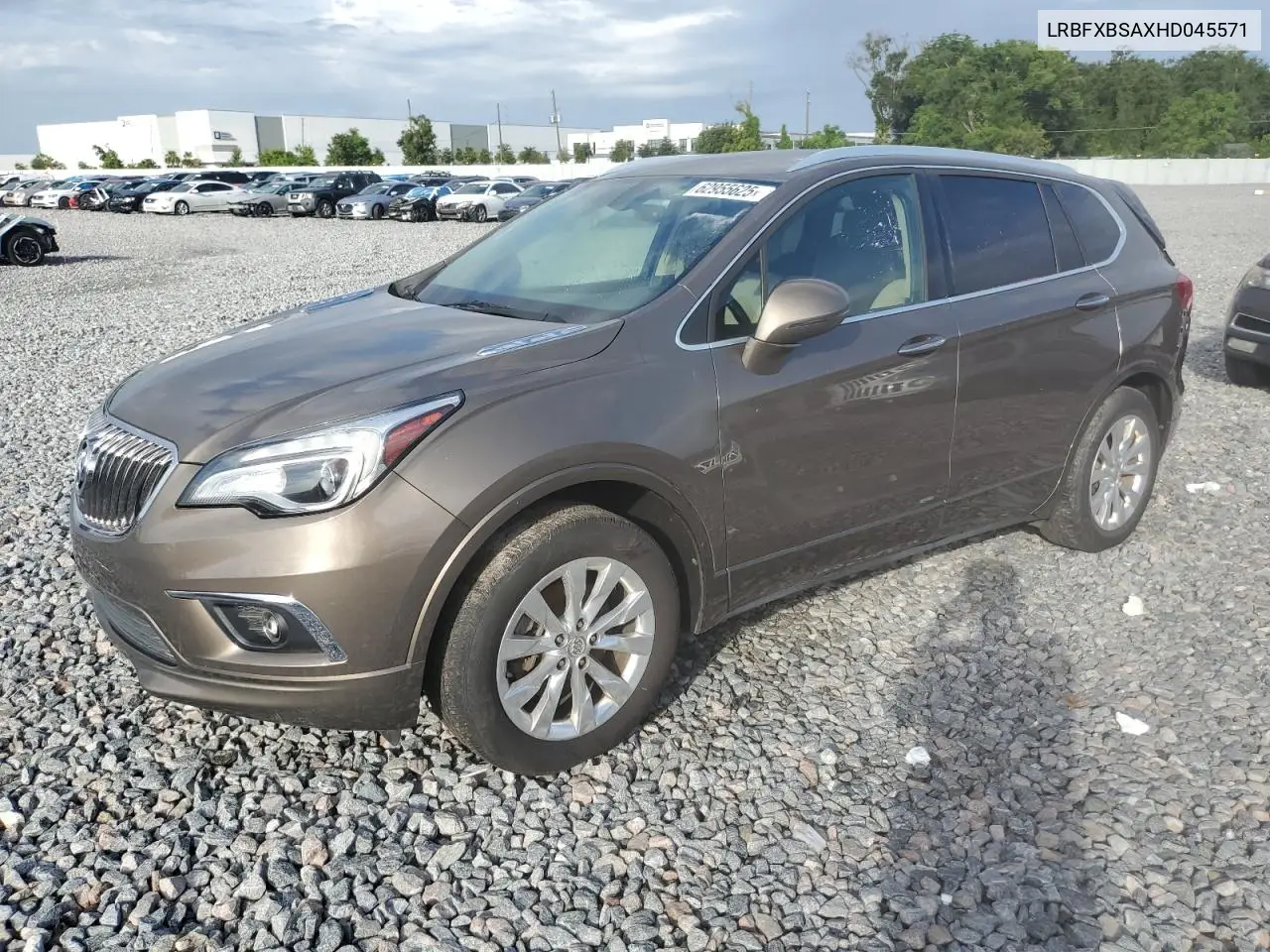 2017 Buick Envision Essence VIN: LRBFXBSAXHD045571 Lot: 62955625