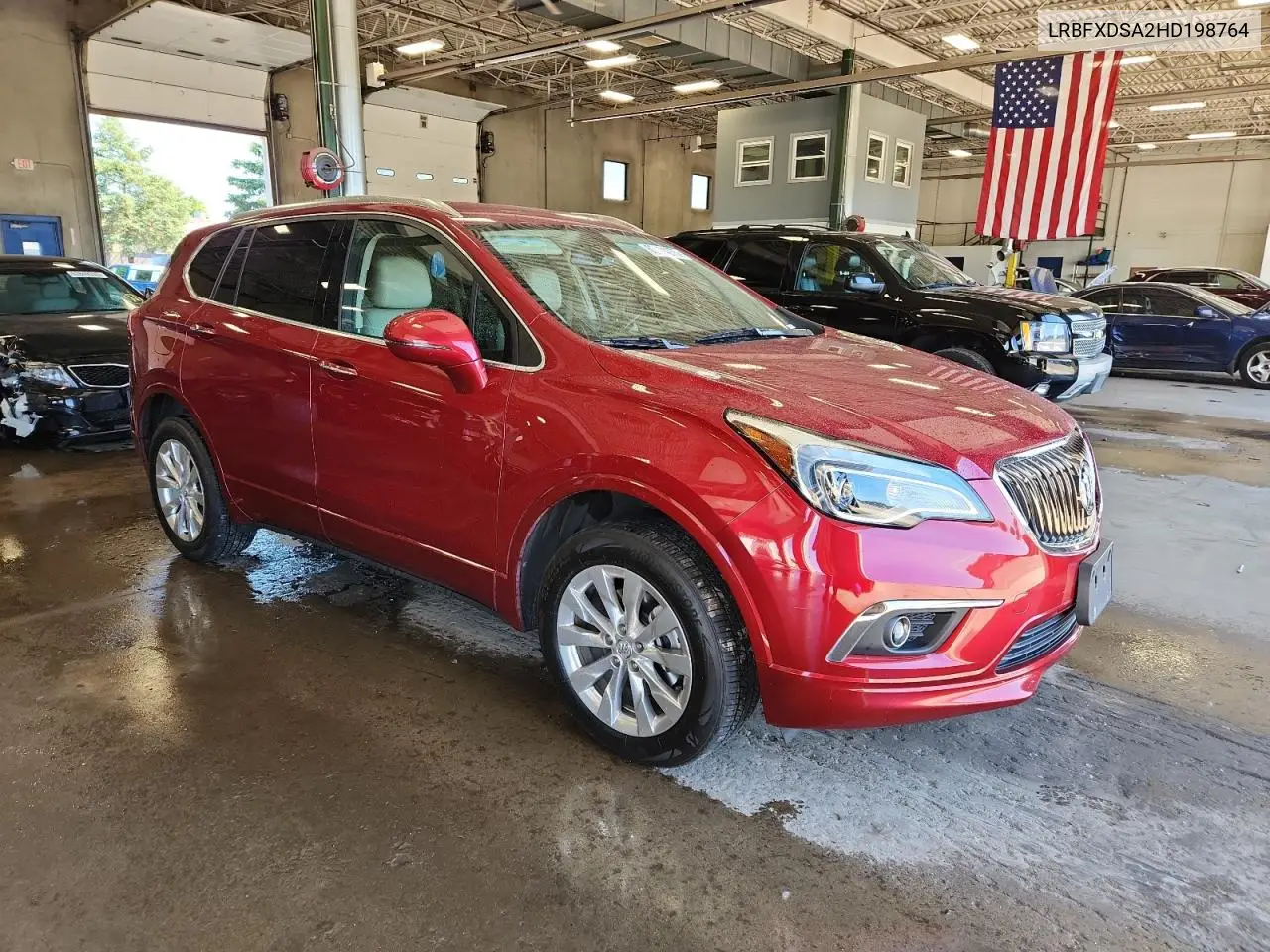 2017 Buick Envision Essence VIN: LRBFXDSA2HD198764 Lot: 63194275