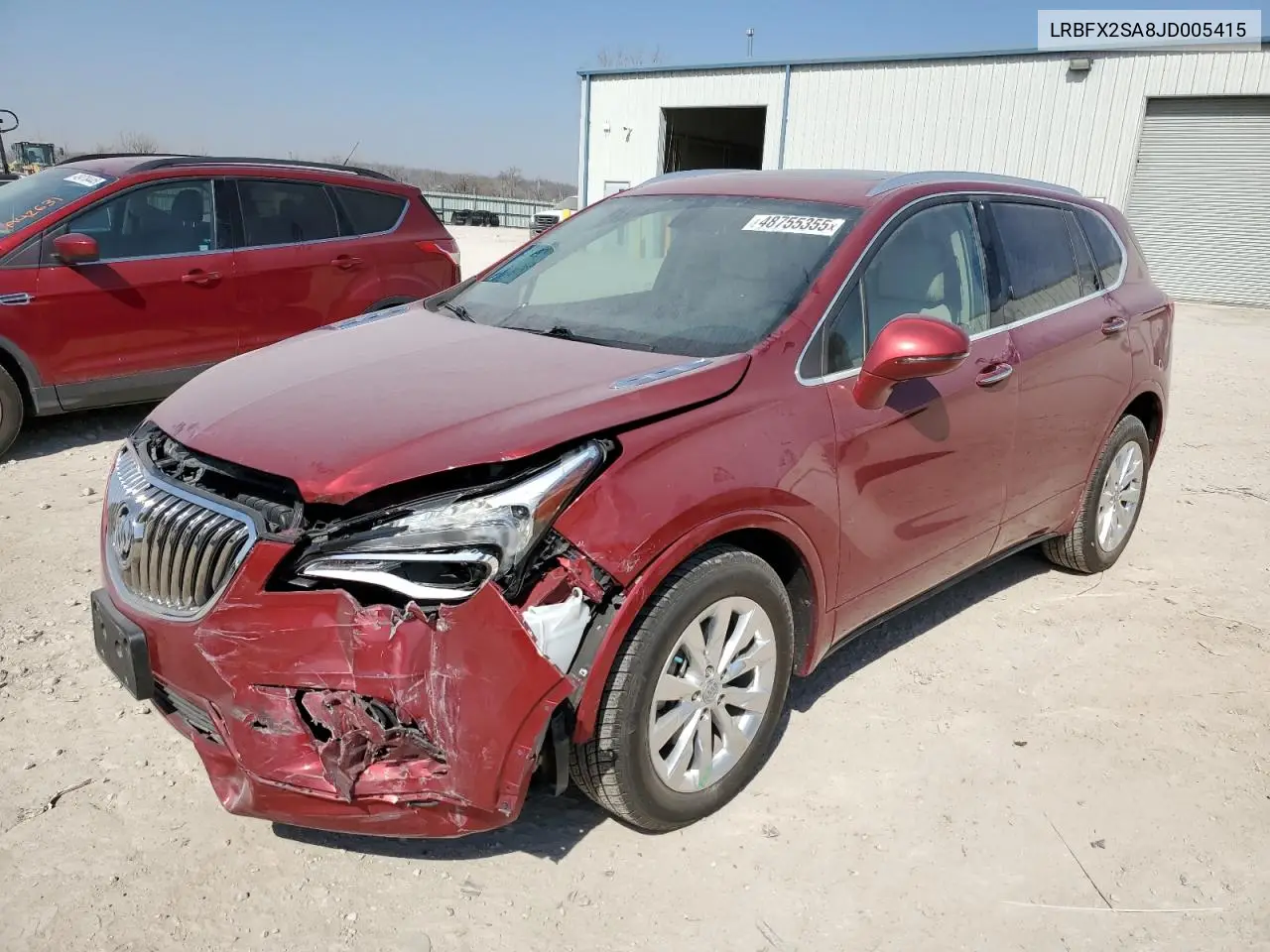 2018 Buick Envision Essence VIN: LRBFX2SA8JD005415 Lot: 48755355