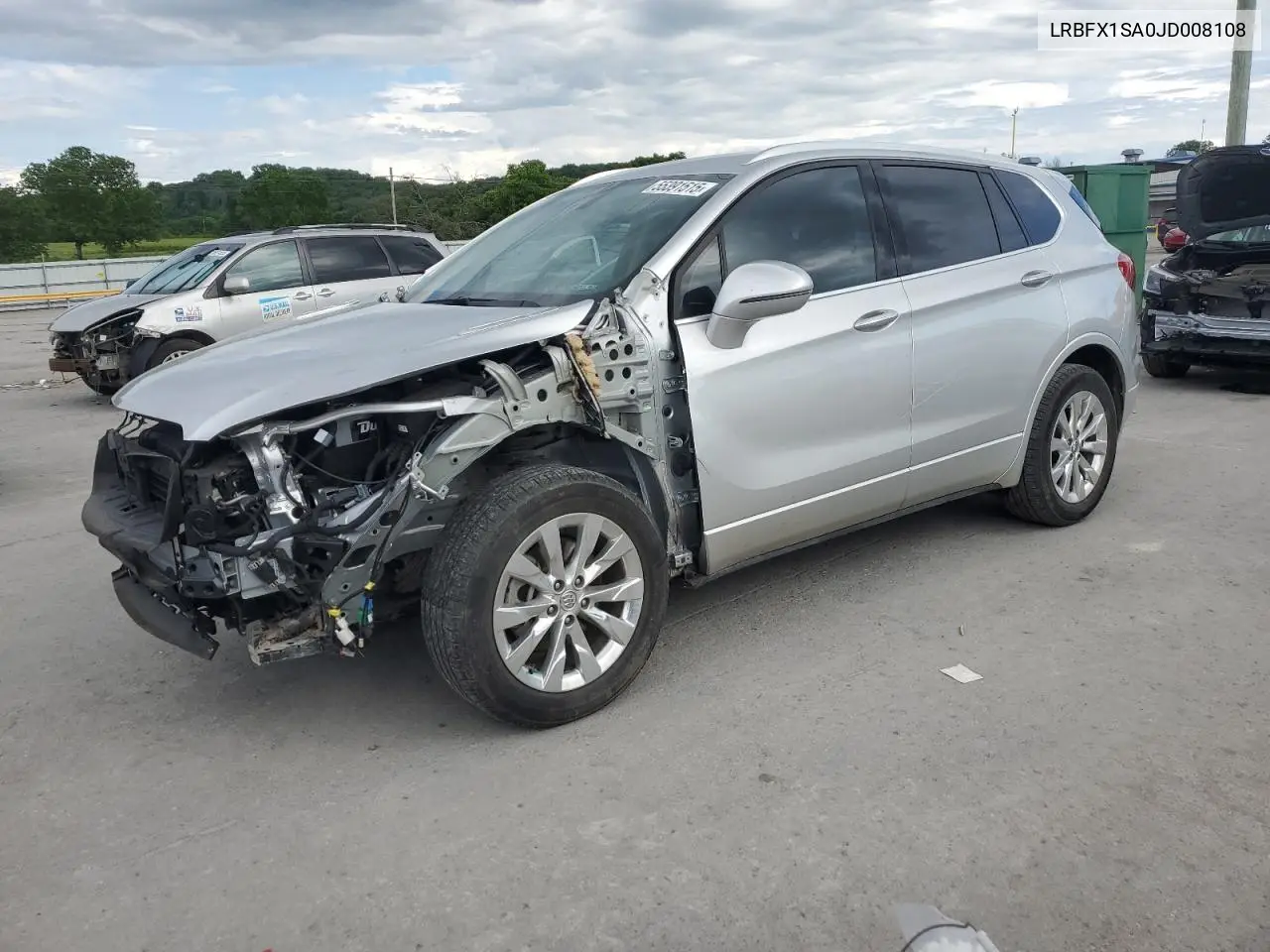 2018 Buick Envision Essence VIN: LRBFX1SA0JD008108 Lot: 55391515