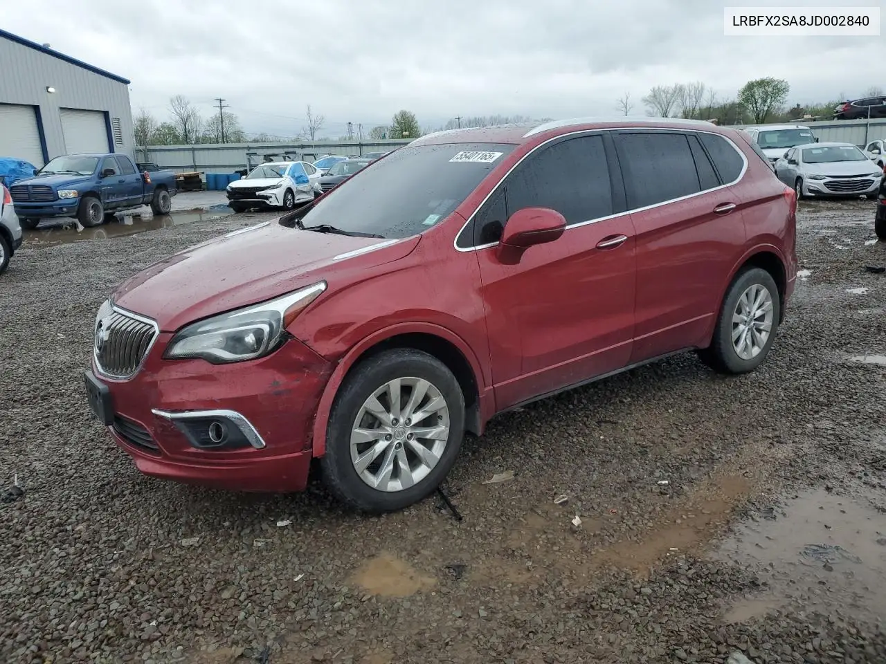 2018 Buick Envision Essence VIN: LRBFX2SA8JD002840 Lot: 55401165