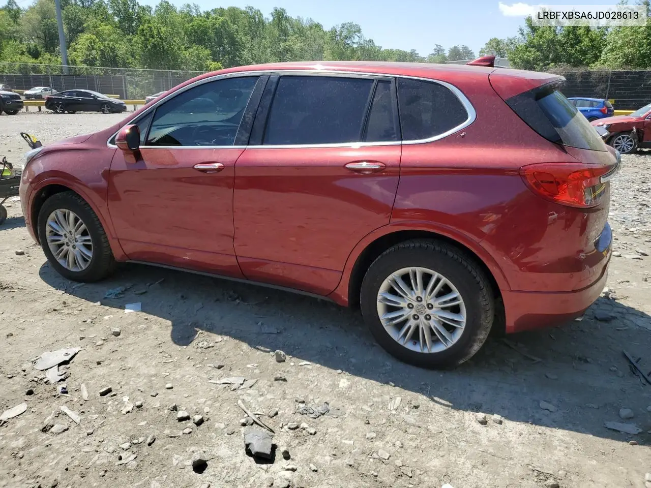 2018 Buick Envision Preferred VIN: LRBFXBSA6JD028613 Lot: 55666525