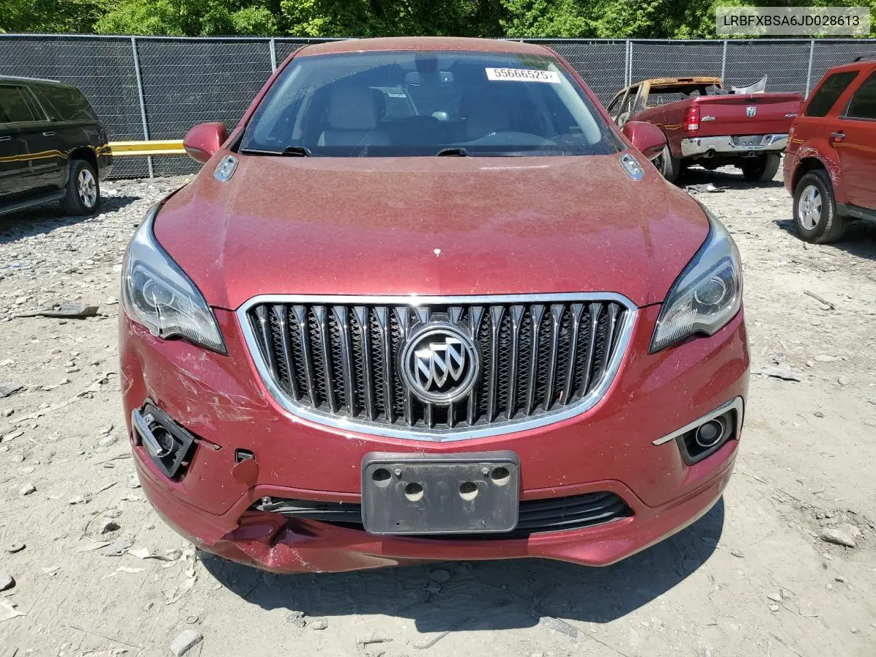 2018 Buick Envision Preferred VIN: LRBFXBSA6JD028613 Lot: 55666525
