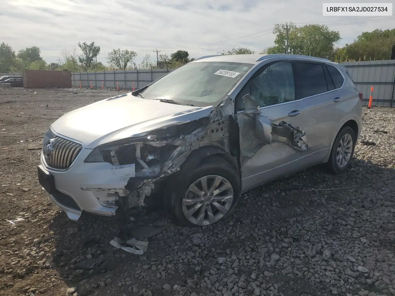 2018 Buick Envision Essence VIN: LRBFX1SA2JD027534 Lot: 56289155