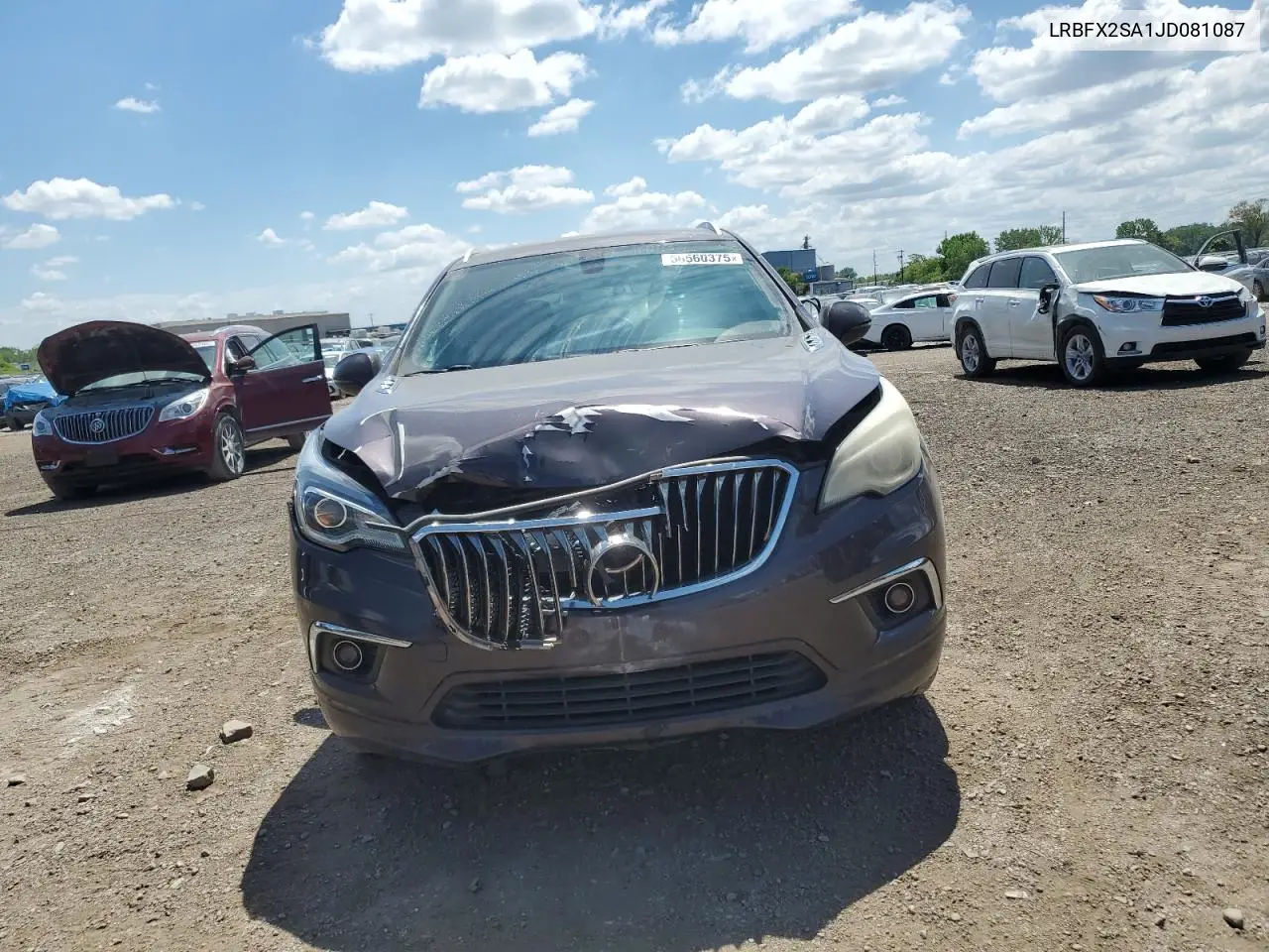 2018 Buick Envision Essence VIN: LRBFX2SA1JD081087 Lot: 56560375