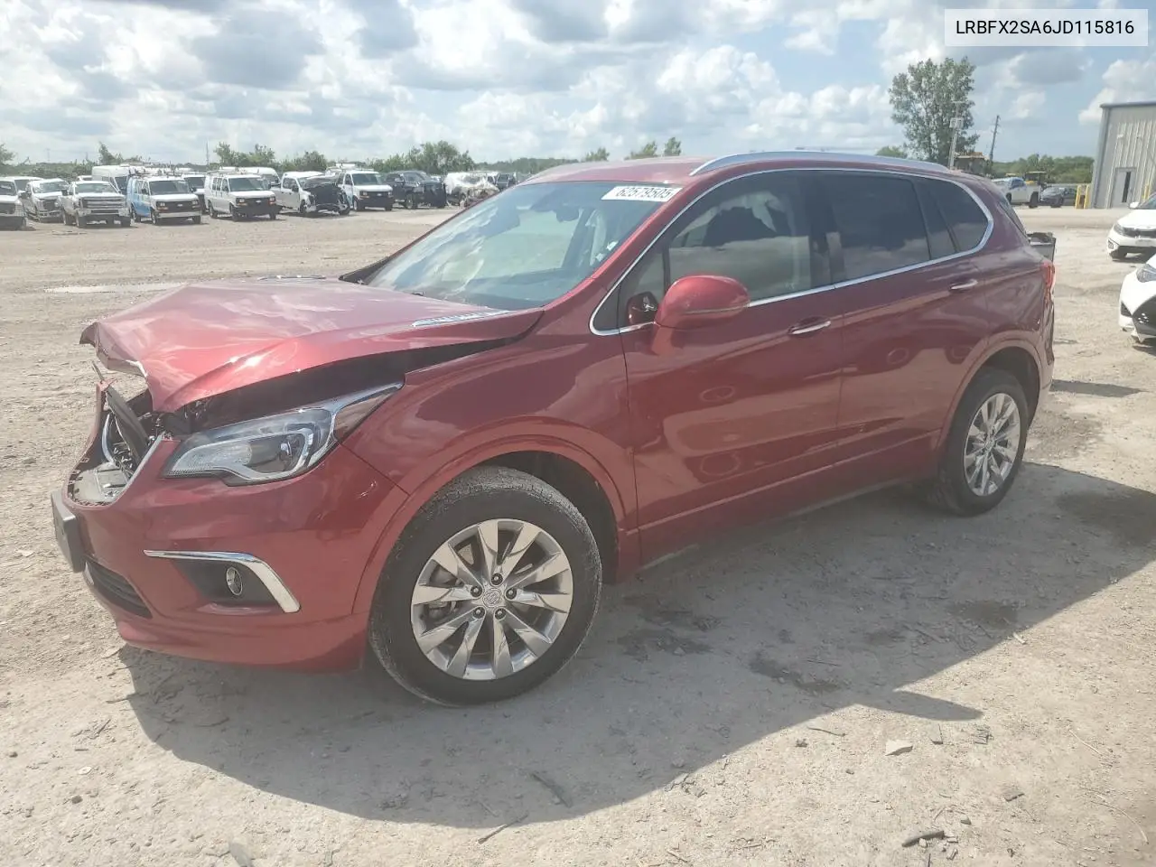 2018 Buick Envision Essence VIN: LRBFX2SA6JD115816 Lot: 62579505