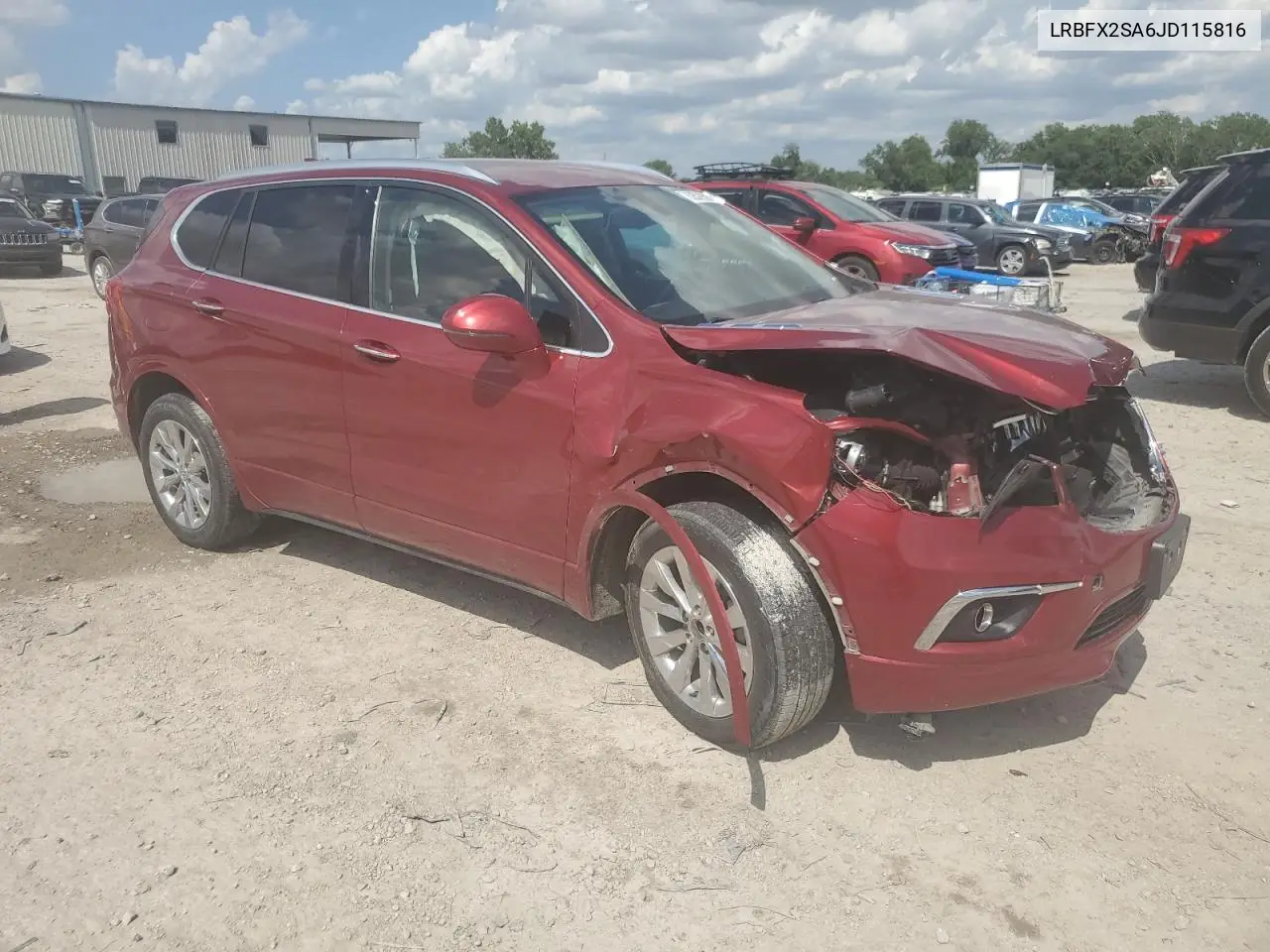2018 Buick Envision Essence VIN: LRBFX2SA6JD115816 Lot: 62579505