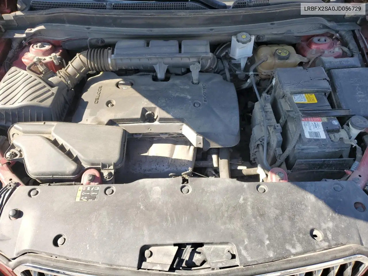 2018 Buick Envision Essence VIN: LRBFX2SA0JD056729 Lot: 63057985