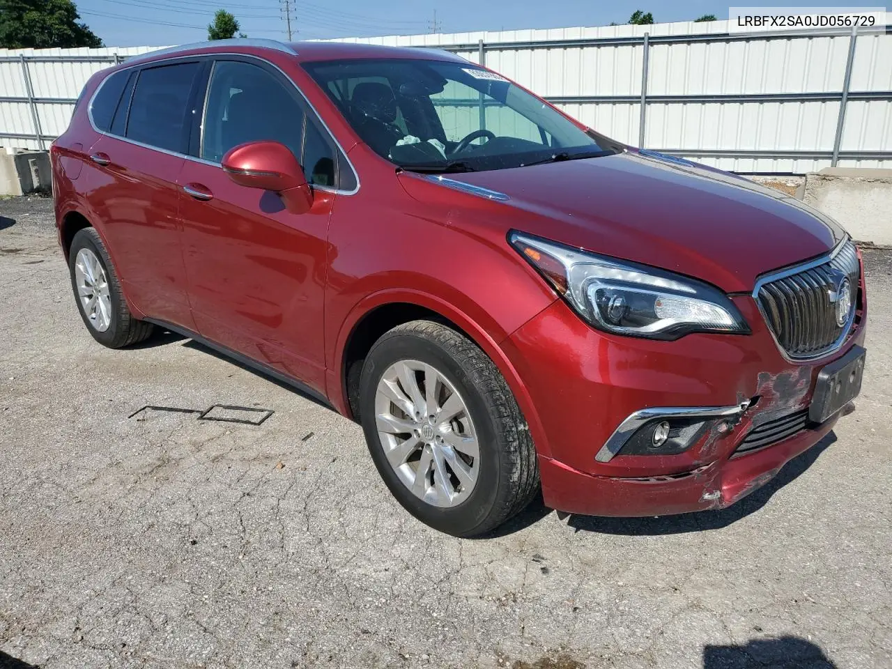 2018 Buick Envision Essence VIN: LRBFX2SA0JD056729 Lot: 63057985