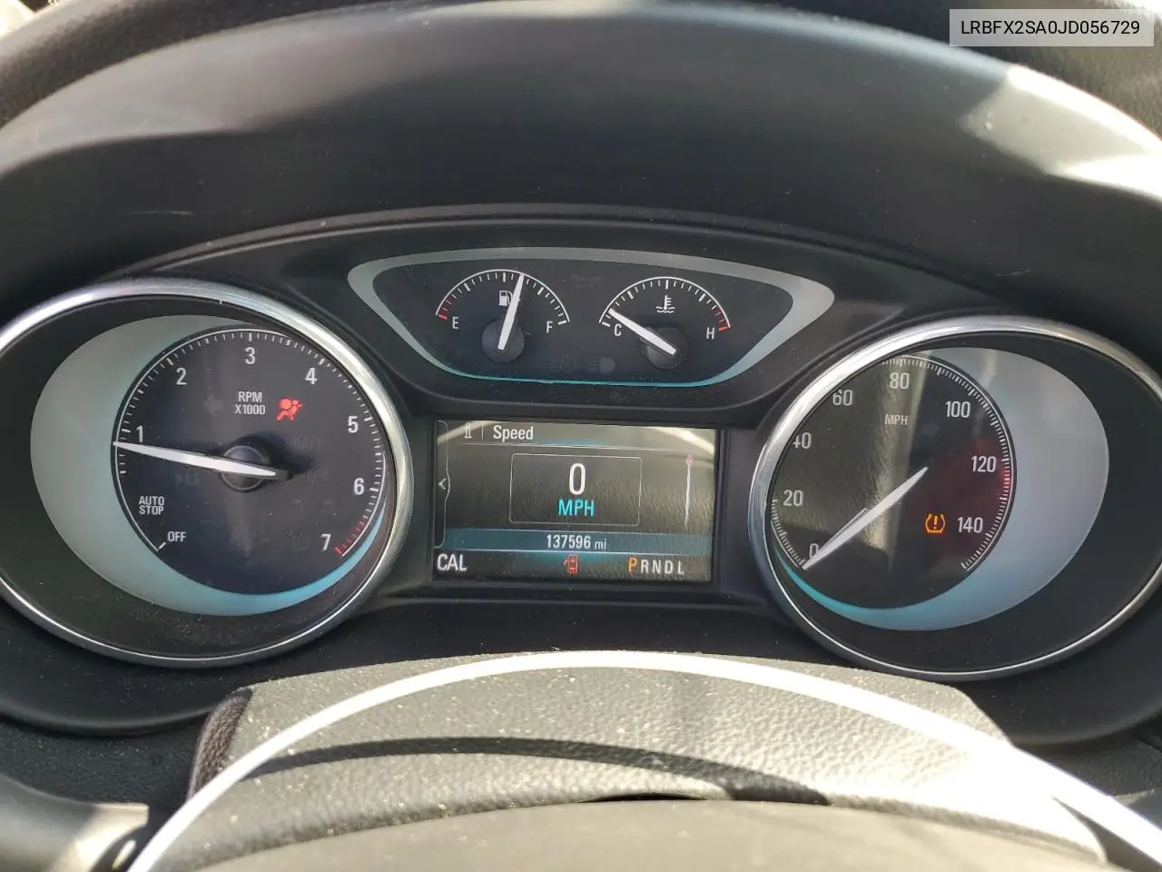2018 Buick Envision Essence VIN: LRBFX2SA0JD056729 Lot: 63057985