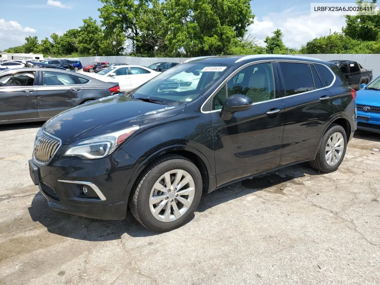 2018 Buick Envision Essence VIN: LRBFX2SA6JD026411 Lot: 63100635