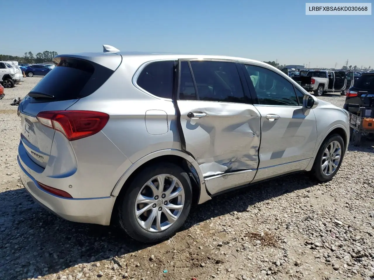 2019 Buick Envision Preferred VIN: LRBFXBSA6KD030668 Lot: 46300155