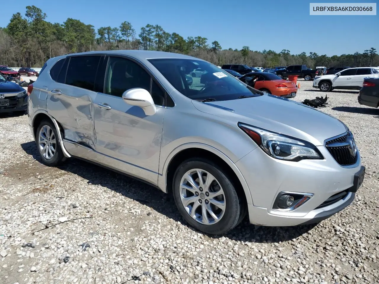 2019 Buick Envision Preferred VIN: LRBFXBSA6KD030668 Lot: 46300155