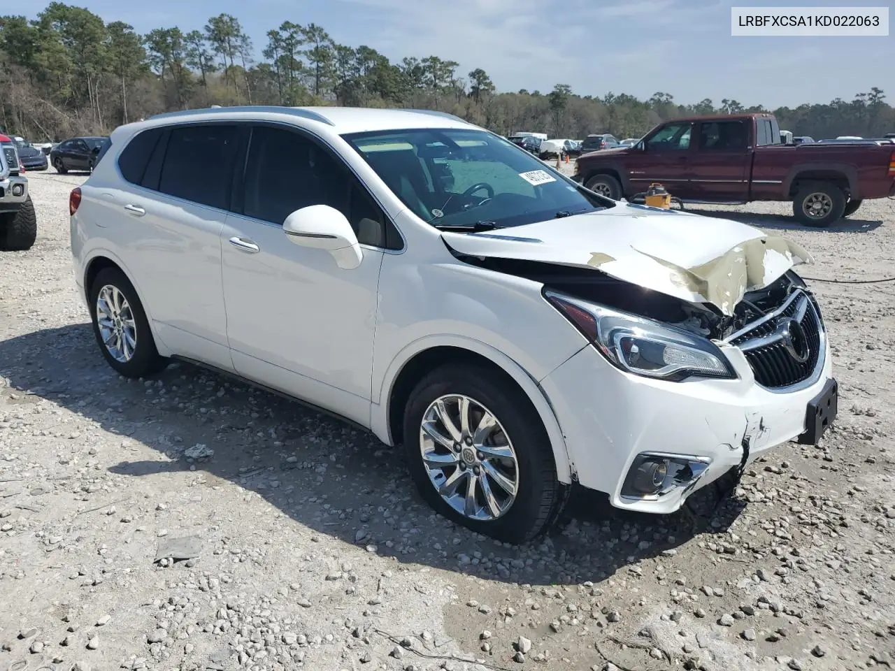 2019 Buick Envision Essence VIN: LRBFXCSA1KD022063 Lot: 49072125