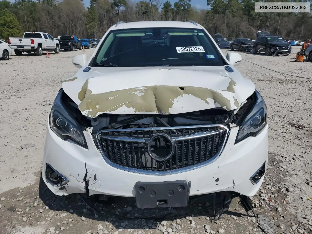 2019 Buick Envision Essence VIN: LRBFXCSA1KD022063 Lot: 49072125