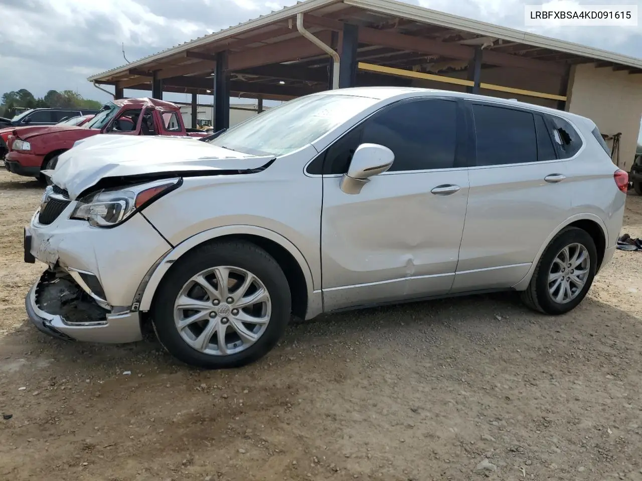 2019 Buick Envision Preferred VIN: LRBFXBSA4KD091615 Lot: 51308765