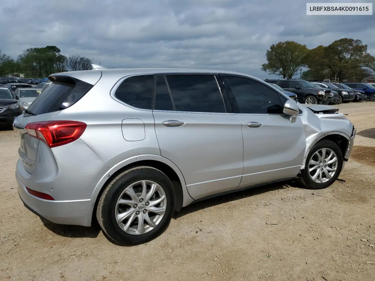 2019 Buick Envision Preferred VIN: LRBFXBSA4KD091615 Lot: 51308765