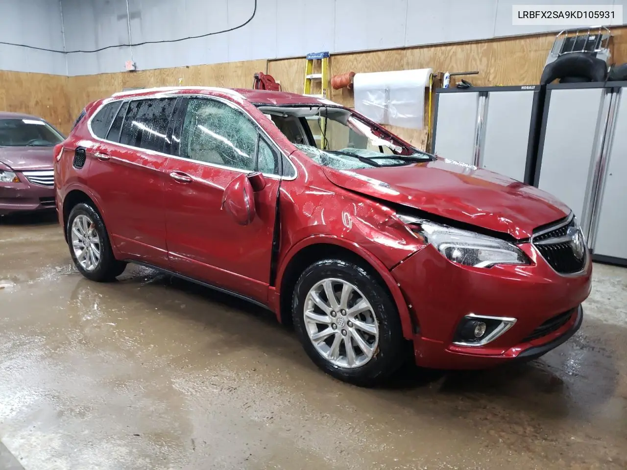 2019 Buick Envision Essence VIN: LRBFX2SA9KD105931 Lot: 52415165