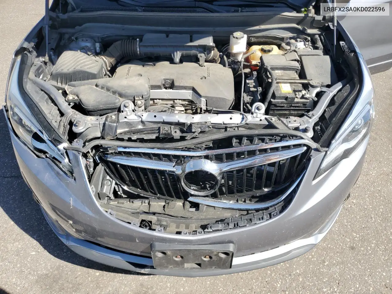 2019 Buick Envision Essence VIN: LRBFX2SA0KD022596 Lot: 55992155