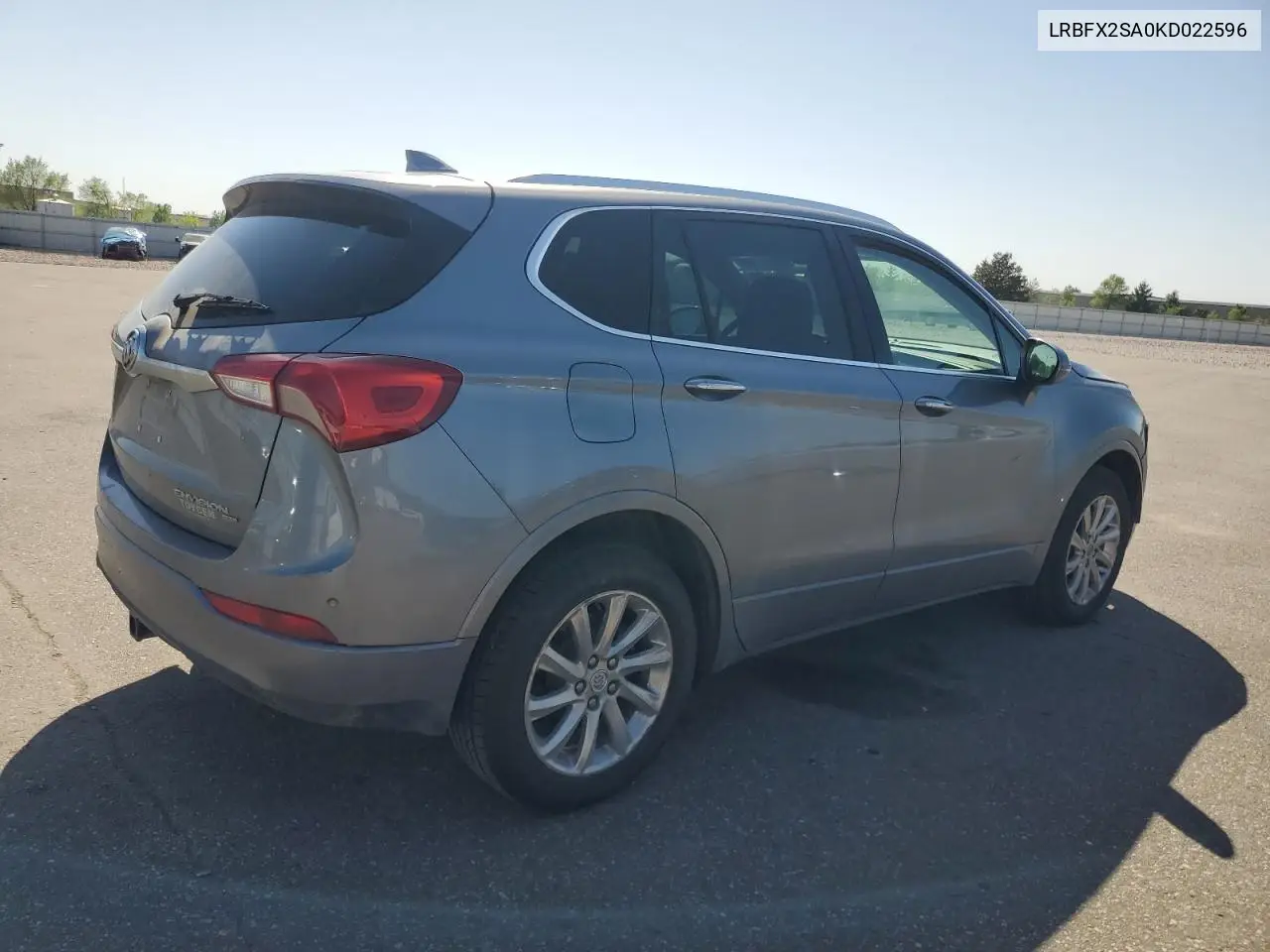 2019 Buick Envision Essence VIN: LRBFX2SA0KD022596 Lot: 55992155