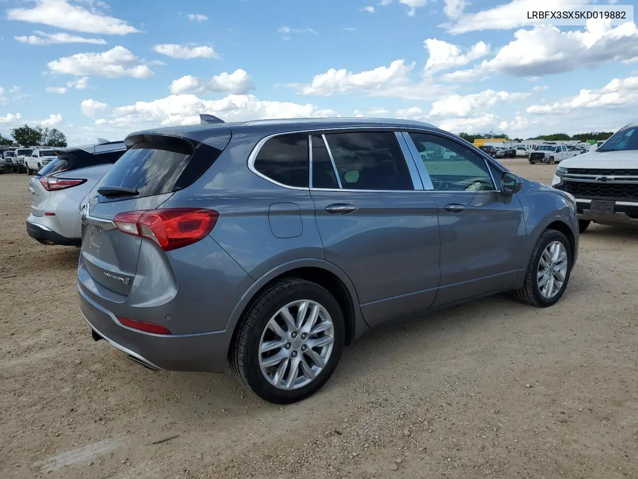 2019 Buick Envision Premium VIN: LRBFX3SX5KD019882 Lot: 56457425