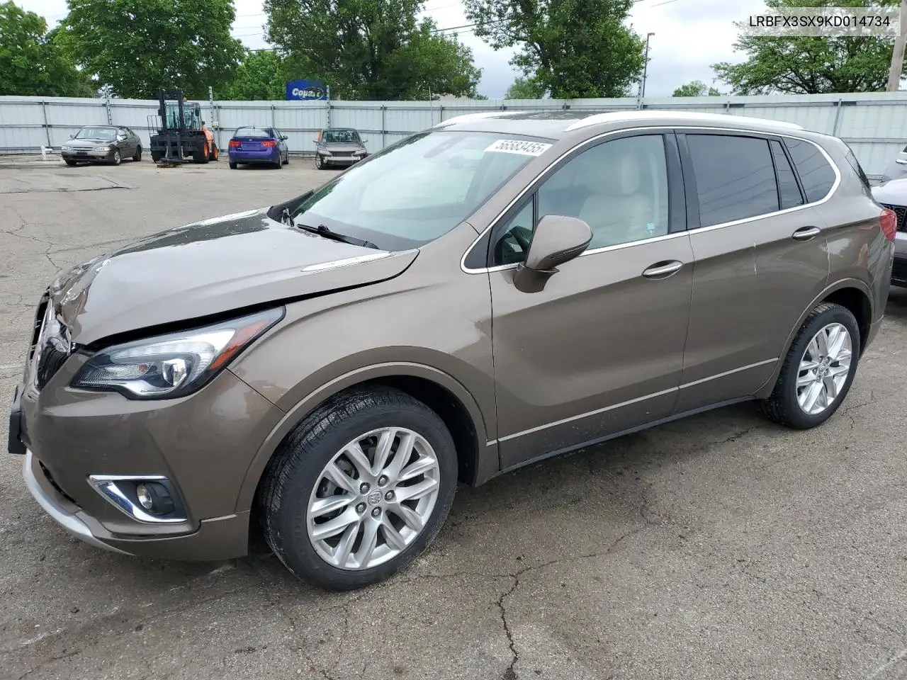 2019 Buick Envision Premium VIN: LRBFX3SX9KD014734 Lot: 56583455