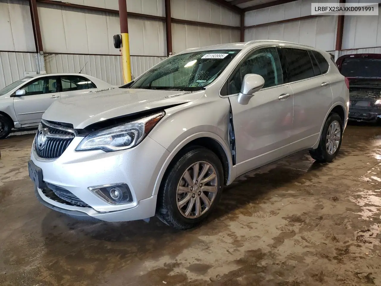 2019 Buick Envision Essence VIN: LRBFX2SAXKD091991 Lot: 61193995