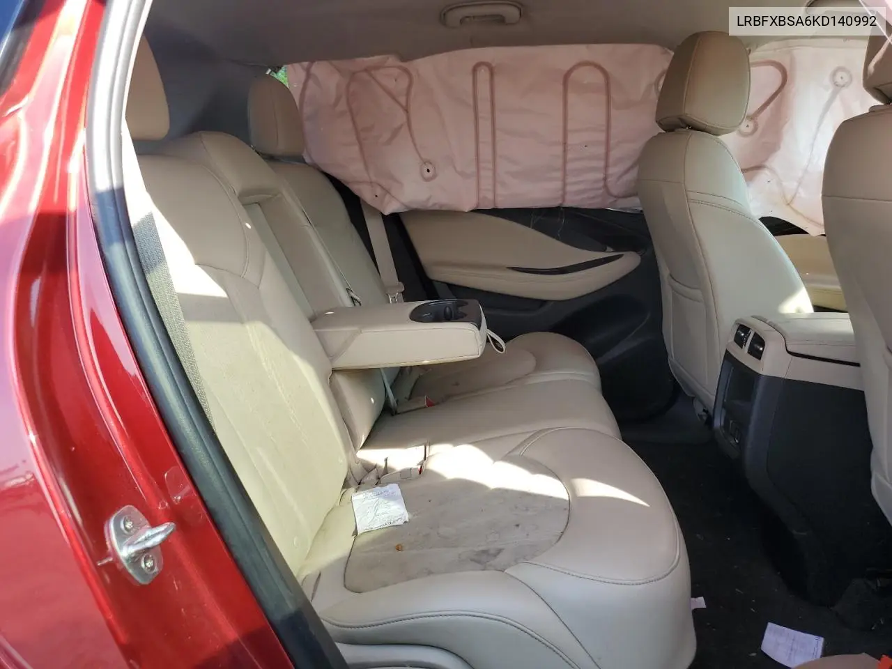 2019 Buick Envision Preferred VIN: LRBFXBSA6KD140992 Lot: 62325895