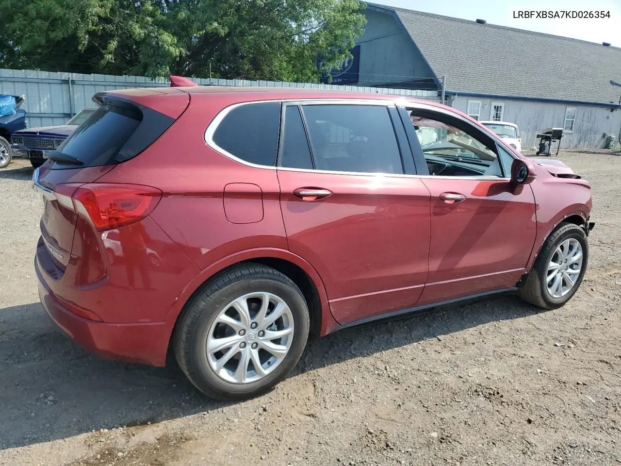 2019 Buick Envision Preferred VIN: LRBFXBSA7KD026354 Lot: 62749455