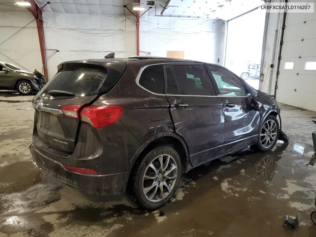2020 Buick Envision Essence VIN: LRBFXCSA7LD116207 Lot: 44756765