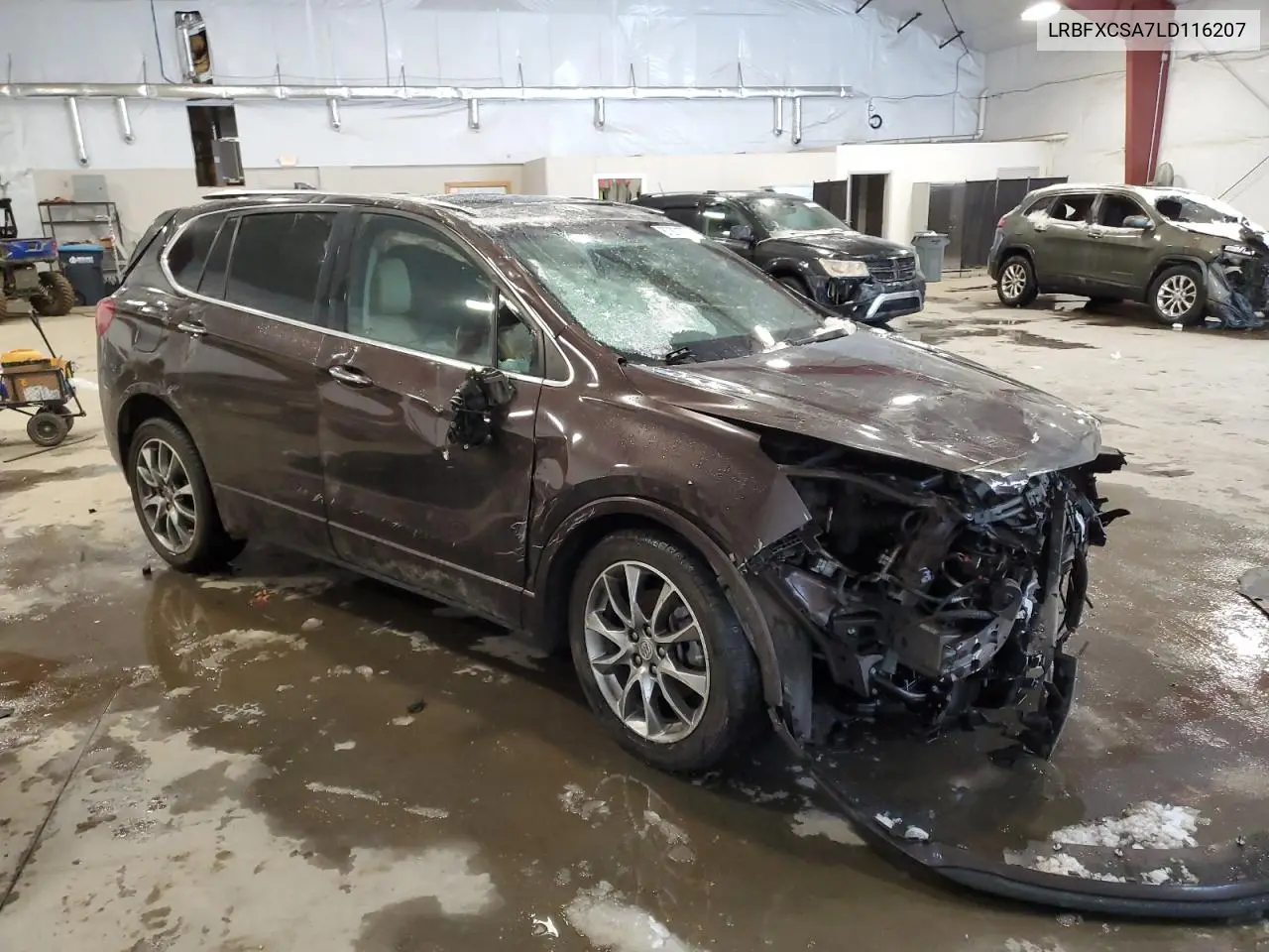 2020 Buick Envision Essence VIN: LRBFXCSA7LD116207 Lot: 44756765