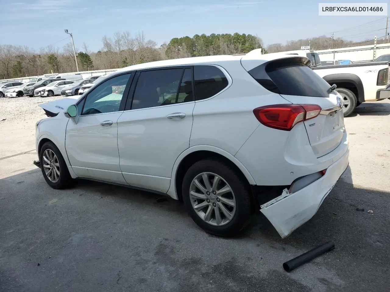 2020 Buick Envision Essence VIN: LRBFXCSA6LD014686 Lot: 47031625