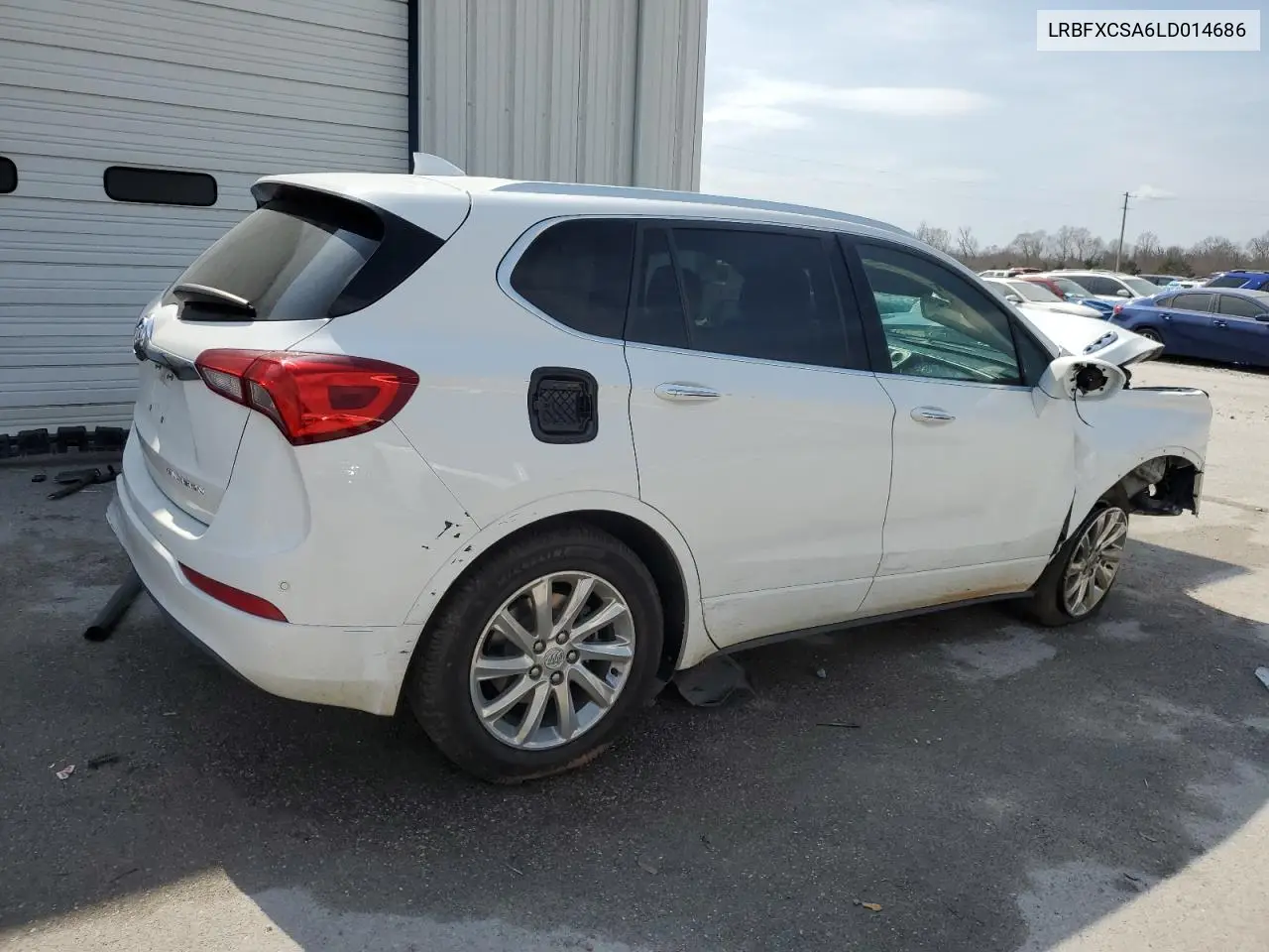 2020 Buick Envision Essence VIN: LRBFXCSA6LD014686 Lot: 47031625