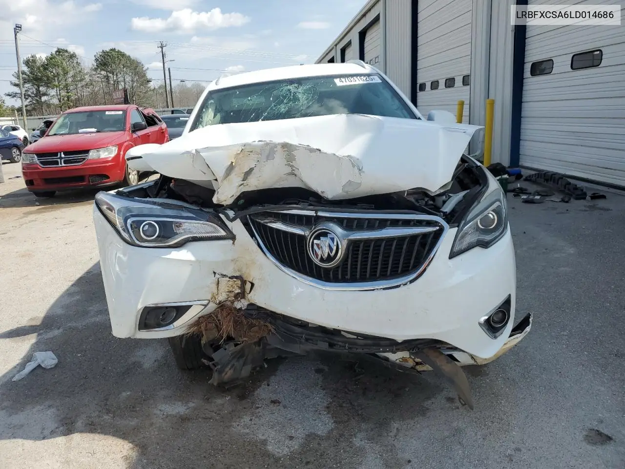 2020 Buick Envision Essence VIN: LRBFXCSA6LD014686 Lot: 47031625