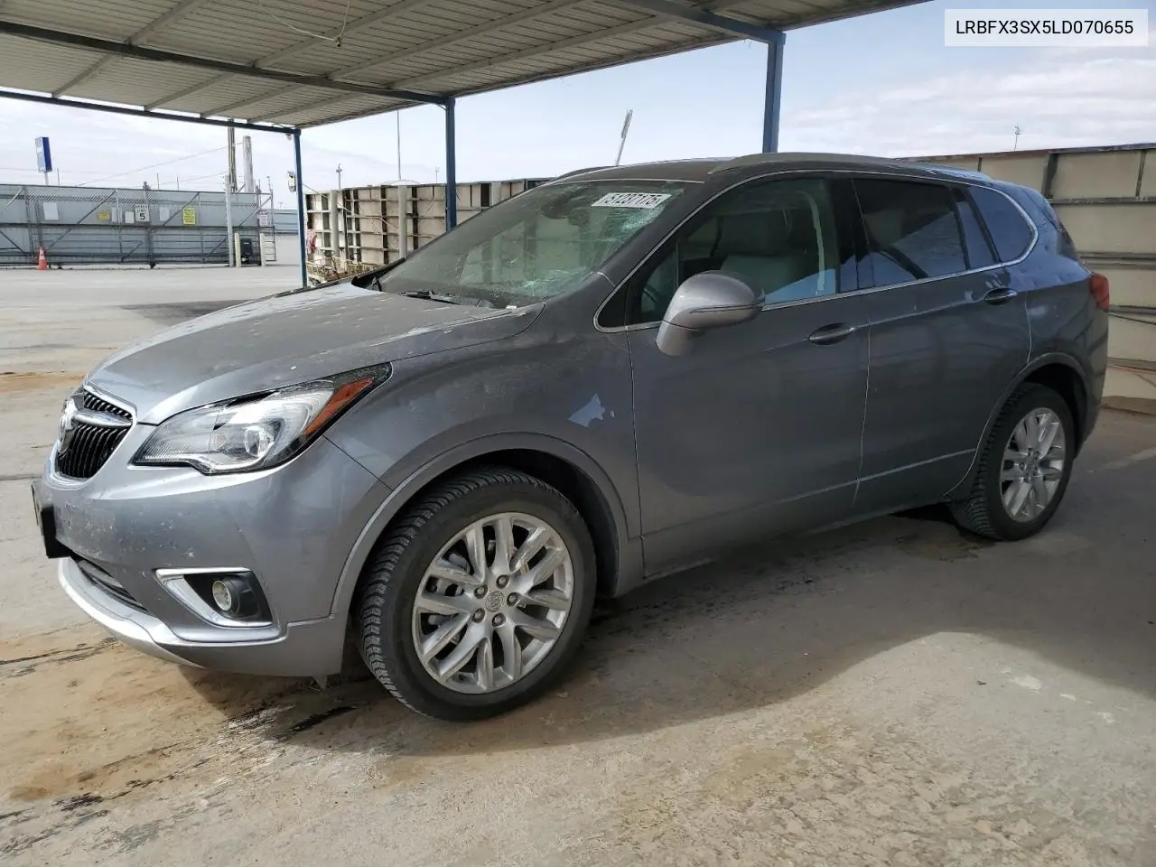 2020 Buick Envision Premium VIN: LRBFX3SX5LD070655 Lot: 51237175