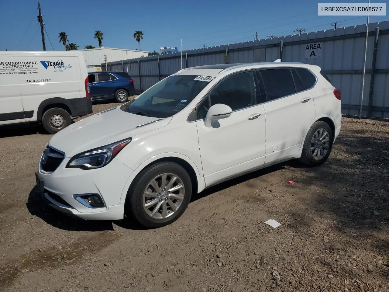 2020 Buick Envision Essence VIN: LRBFXCSA7LD068577 Lot: 52450065