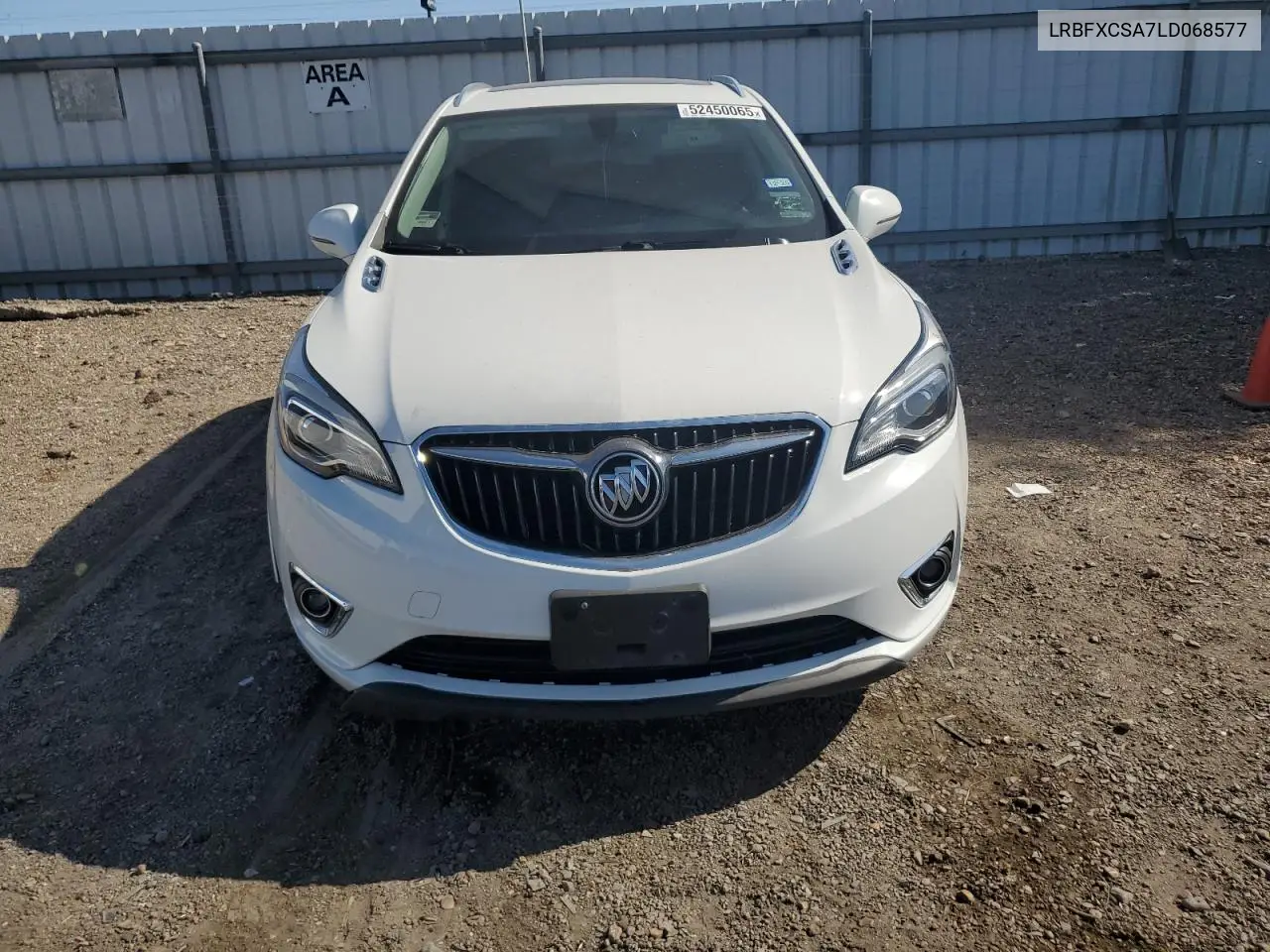 2020 Buick Envision Essence VIN: LRBFXCSA7LD068577 Lot: 52450065