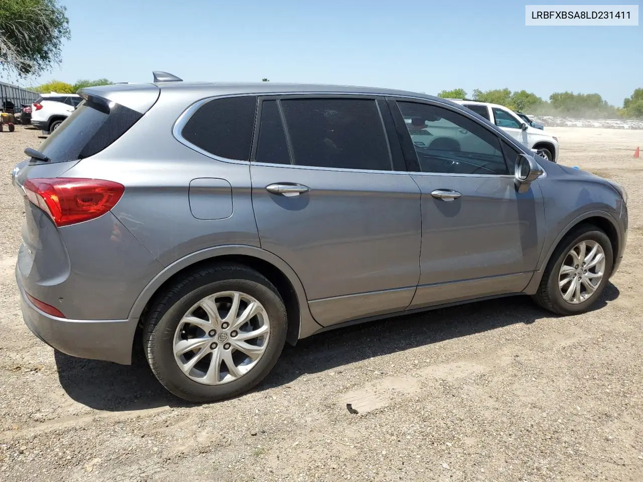 2020 Buick Envision Preferred VIN: LRBFXBSA8LD231411 Lot: 52523415