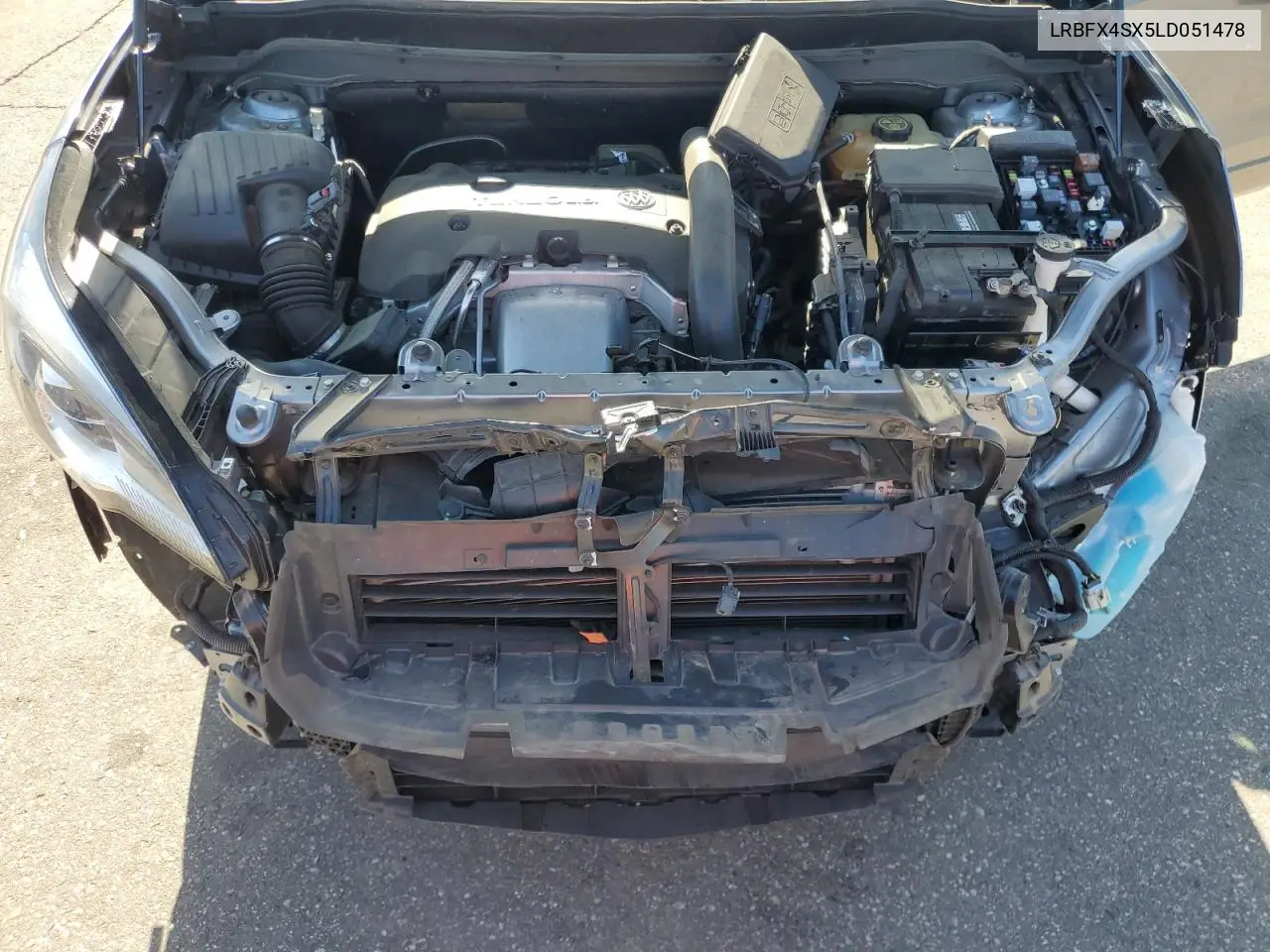 2020 Buick Envision Premium Ii VIN: LRBFX4SX5LD051478 Lot: 56065545