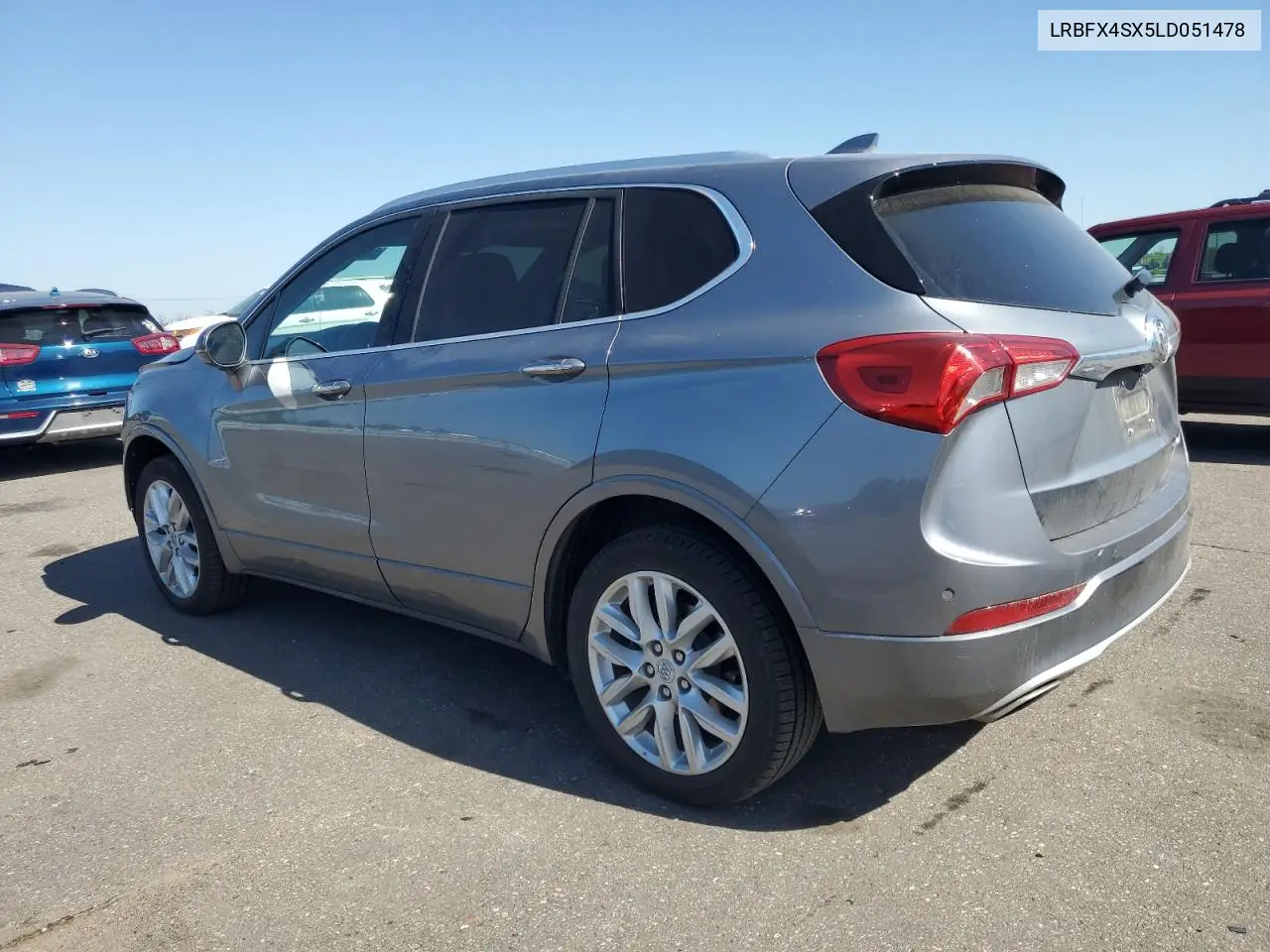 2020 Buick Envision Premium Ii VIN: LRBFX4SX5LD051478 Lot: 56065545