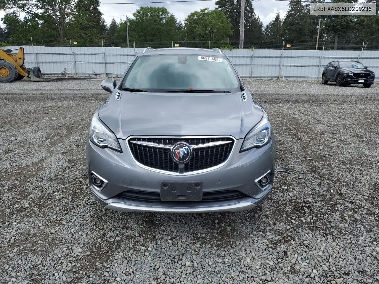 2020 Buick Envision Premium Ii VIN: LRBFX4SX5LD209236 Lot: 56271505