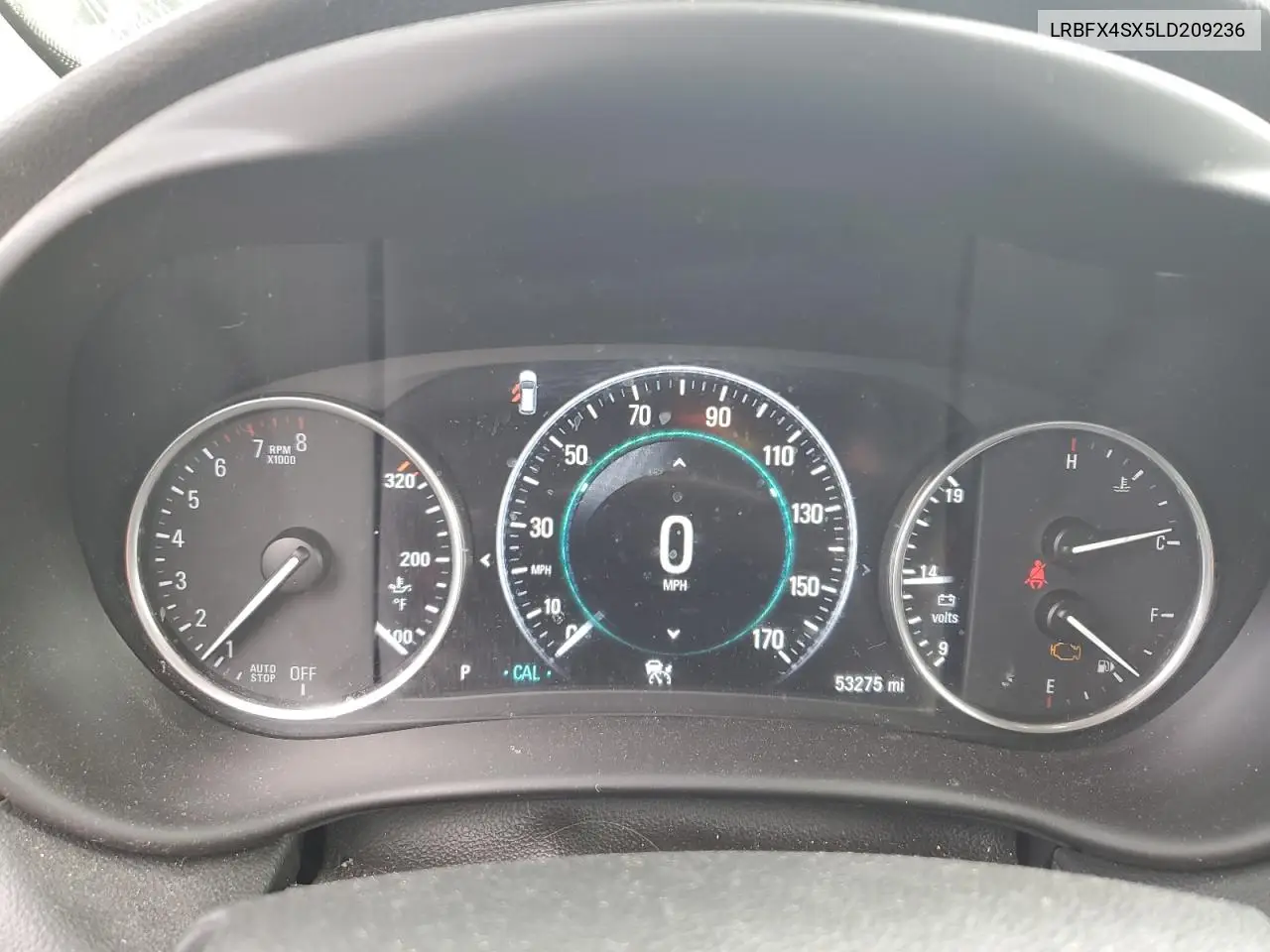2020 Buick Envision Premium Ii VIN: LRBFX4SX5LD209236 Lot: 56271505
