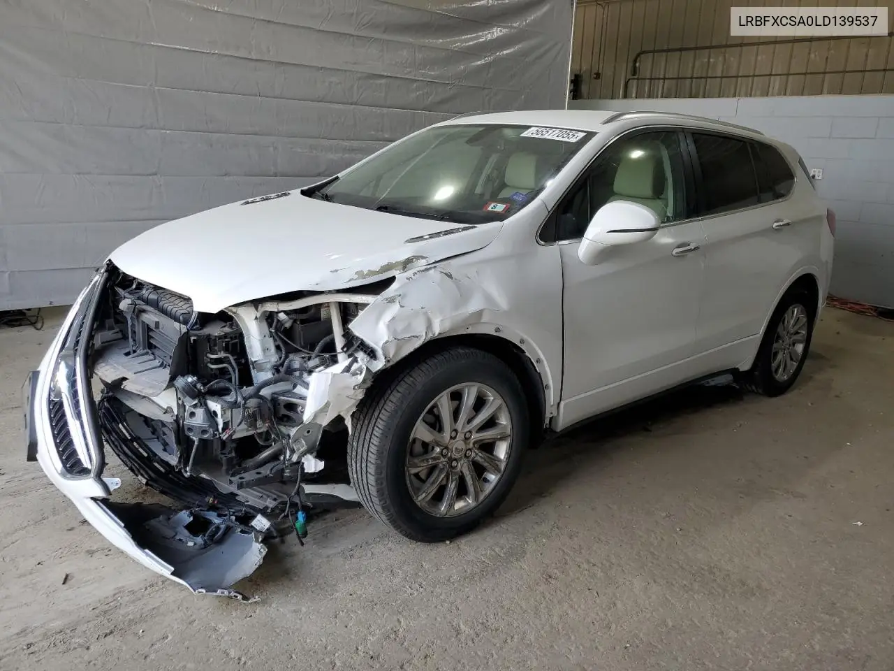 2020 Buick Envision Essence VIN: LRBFXCSA0LD139537 Lot: 56517055