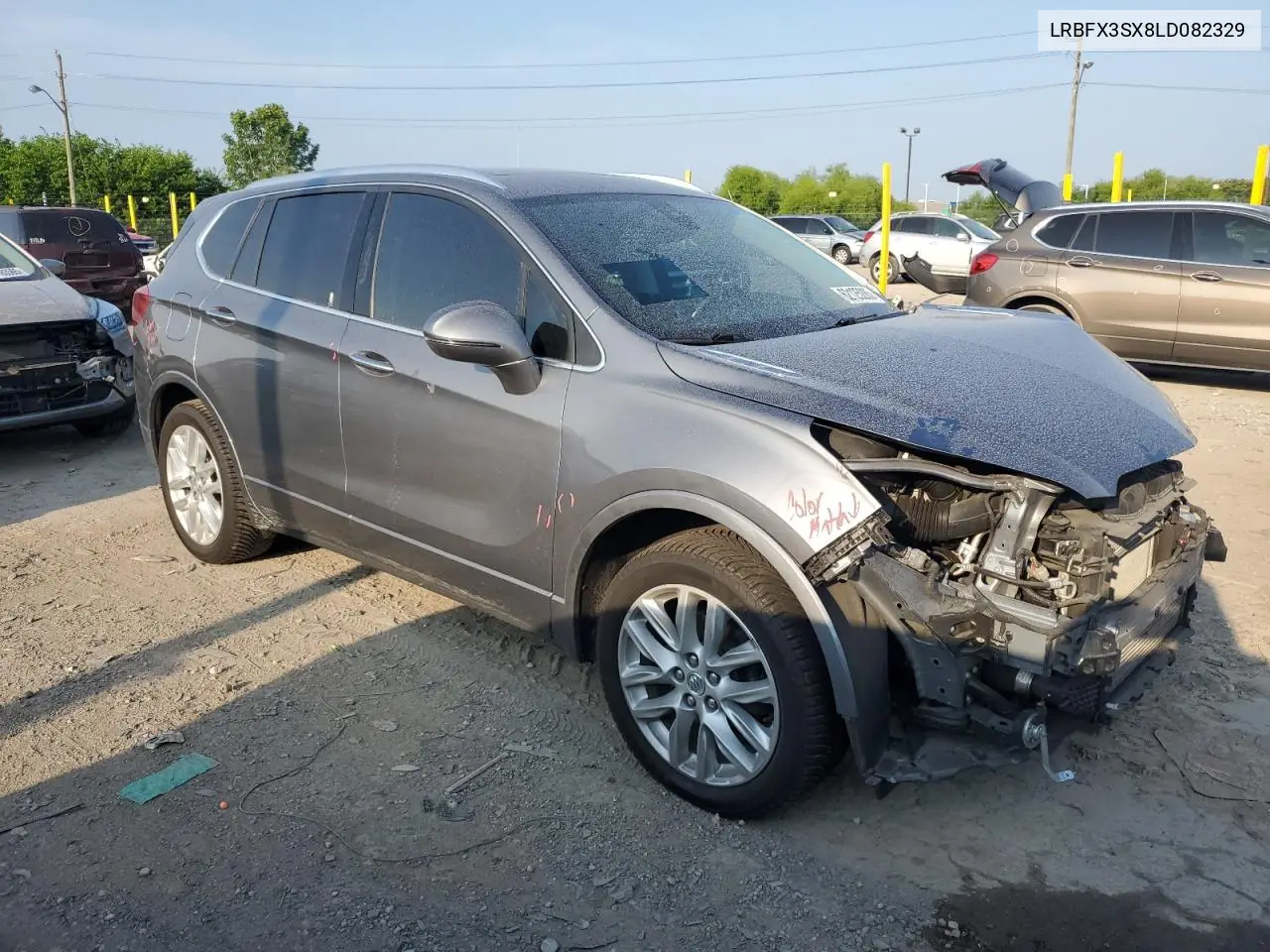 2020 Buick Envision Premium VIN: LRBFX3SX8LD082329 Lot: 62125285