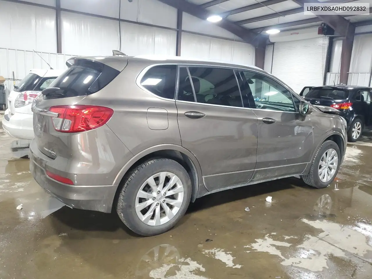 2020 Buick Envision Essence VIN: LRBFXDSA0HD092832 Lot: 62141925