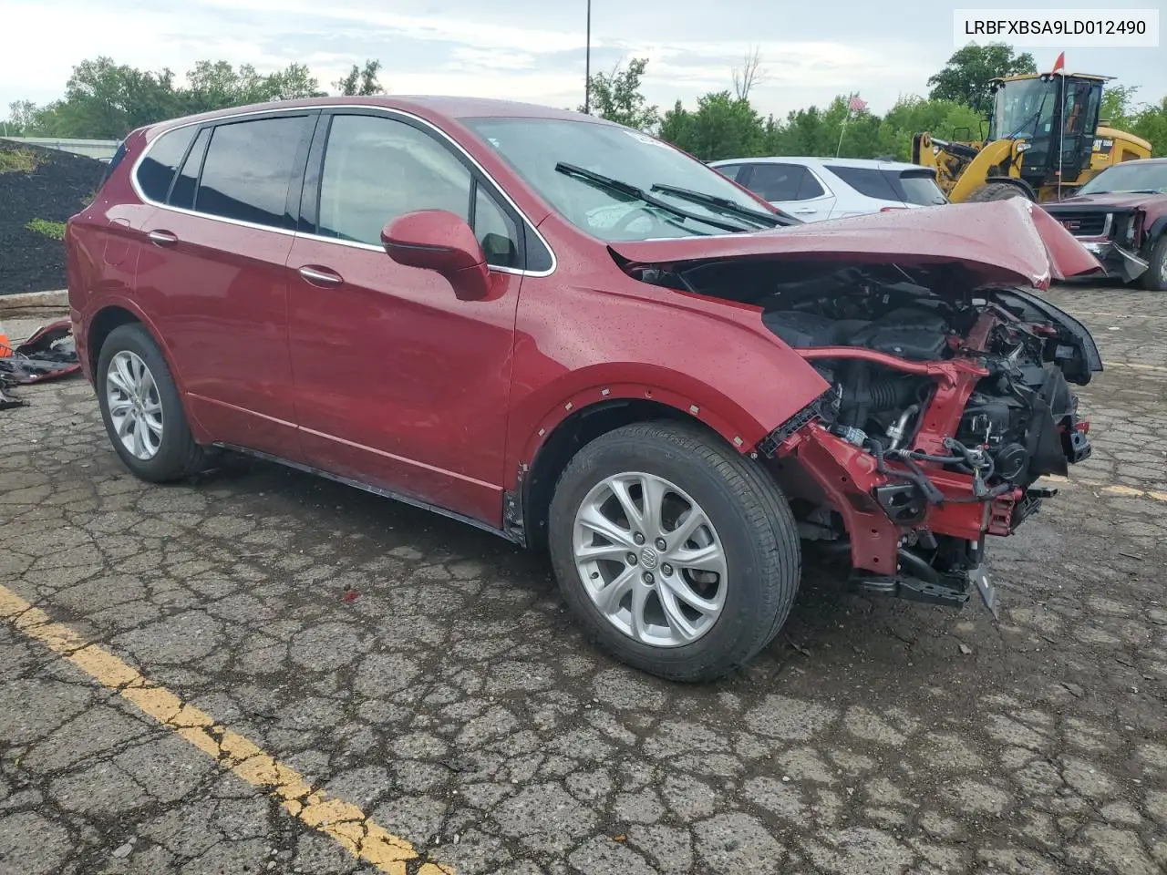 2020 Buick Envision Preferred VIN: LRBFXBSA9LD012490 Lot: 62290485