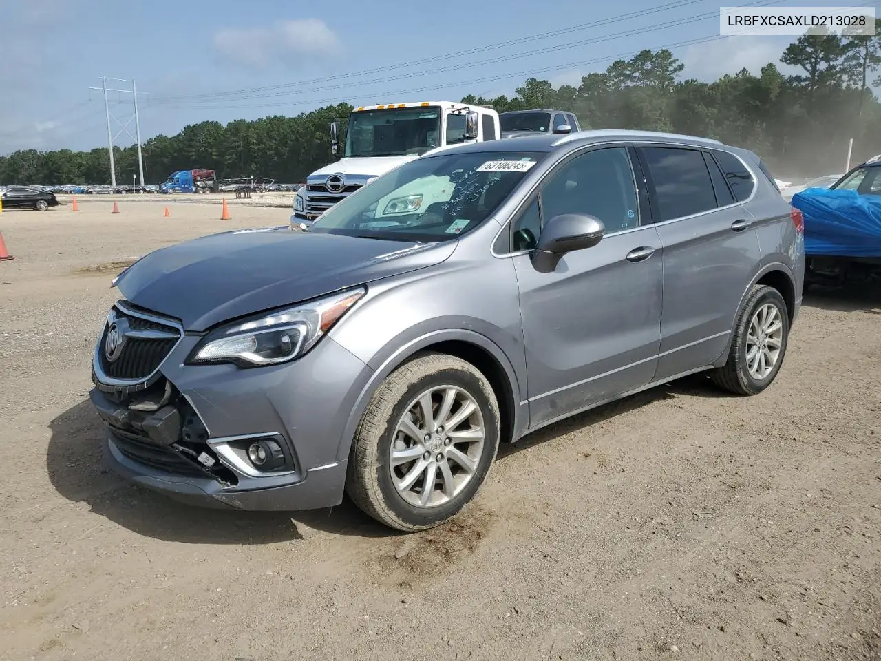2020 Buick Envision Essence VIN: LRBFXCSAXLD213028 Lot: 63106245