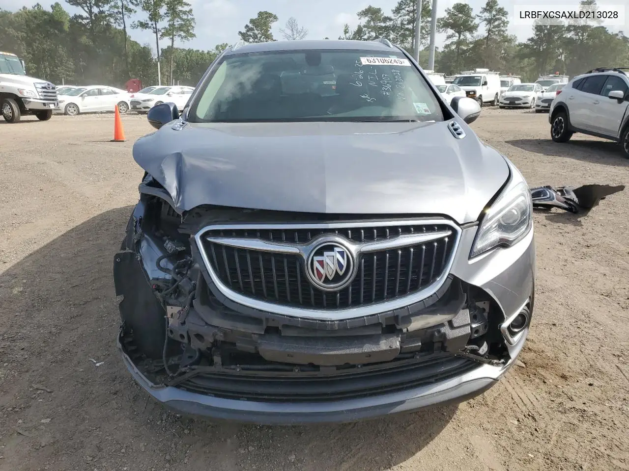 2020 Buick Envision Essence VIN: LRBFXCSAXLD213028 Lot: 63106245