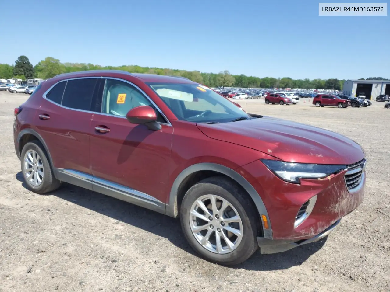 2021 Buick Envision Preferred VIN: LRBAZLR44MD163572 Lot: 52320595